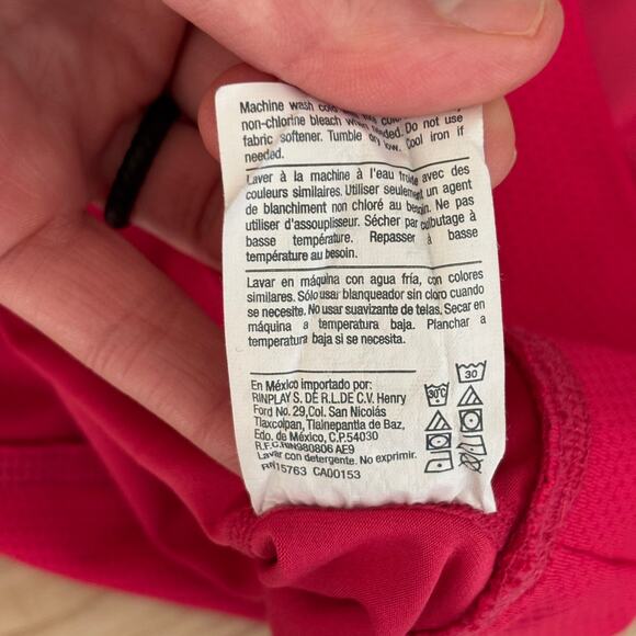 Champion Shirt Womens Small Pink Performance Vapor Loose Running Activewear - Picture 13 of 13